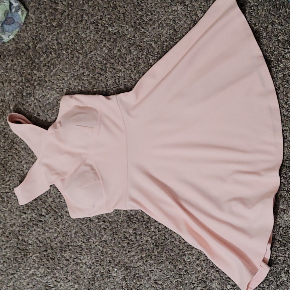 Blush pink dress, M, candie's